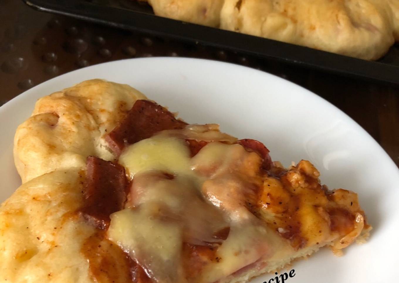 No Knead Pizza (Pizza Praktis Tanpa Ulen)