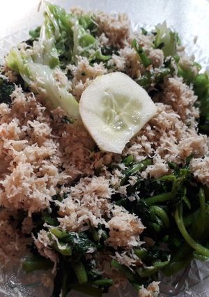 Foto resep Urap kelapa bakar