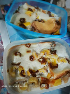Foto resep Puding Roti NangSang (Nangka Pisang)