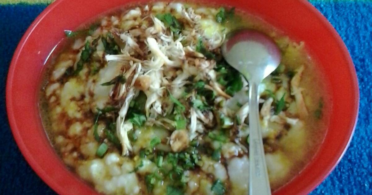  Resep  Bubur  Ayam Rumahan oleh Dewi Ariatama Cookpad