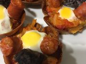 Una foto de obleas de arroz horno
