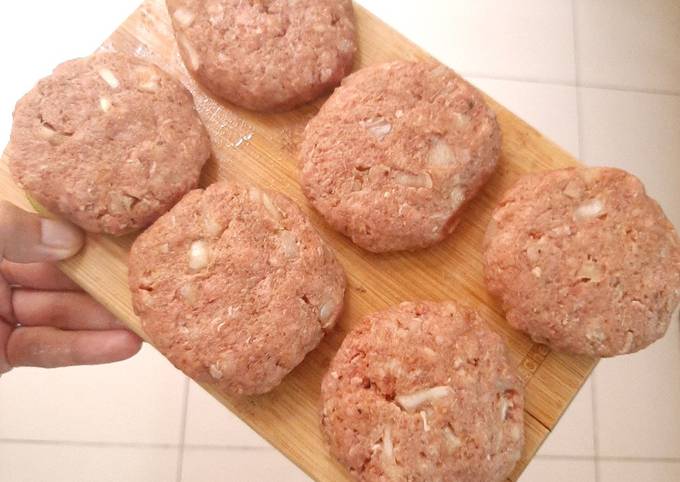 Resep Homemade Beef Patty/Daging Burger Sehat Oleh Christine Octavia ...