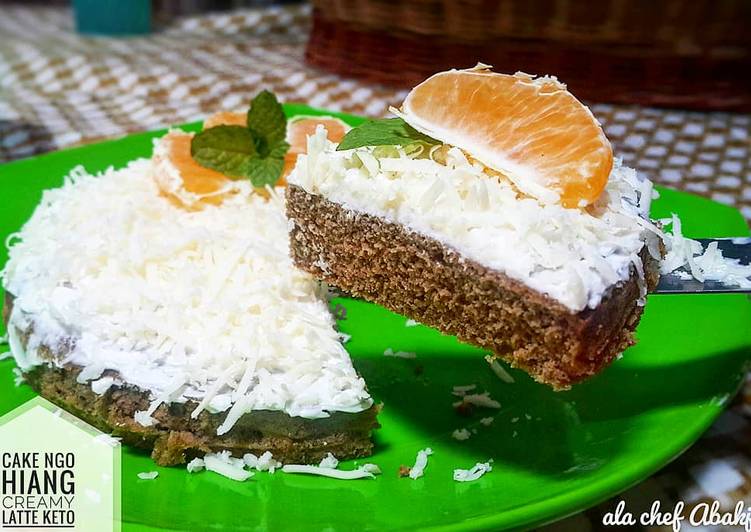 Resep Cake Ngo Hiong Creamy Latte Keto Anti Gagal