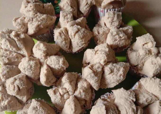 Langkah Mudah untuk Menyiapkan Bolu kukus mekar kopi gilus metode all in one Anti Gagal