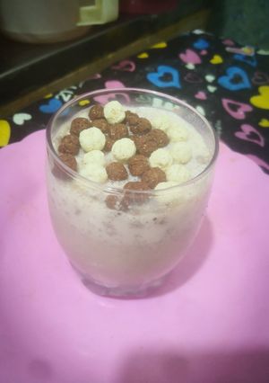 صورة لوصفة ميلك شيلك كرانش فلكس ديو 😍❤️