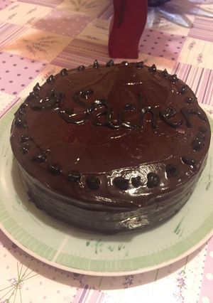Sacher torta recept fotója