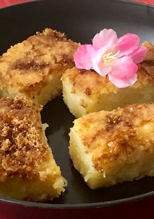 Bibingka-Fülöp szigetek kókuszos sütije recept fotója