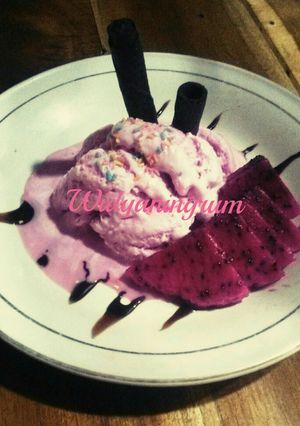 Foto resep Es Dung-dung Buah Naga