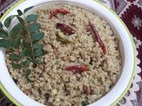 कट्टा चावल (आंध्र डिश) (Katta chaval (Andhra dish) recipe in hindi)