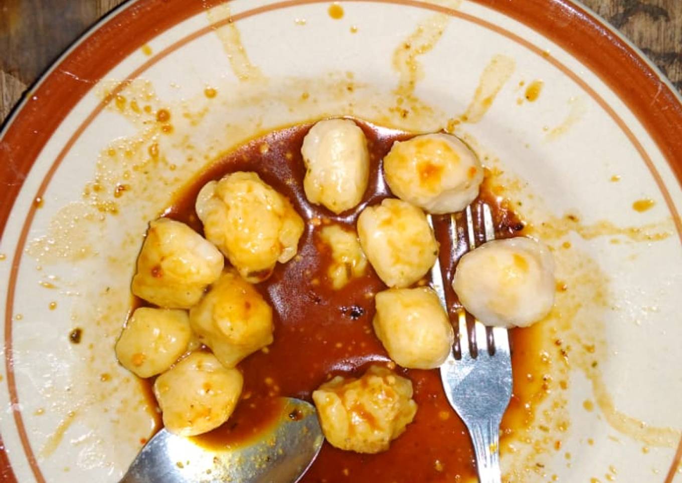 Cilok bumbu pecel