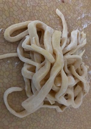 雞蛋麵條 的食譜成品照片