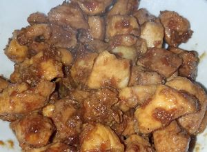 Foto resep Ayam Dadu Bumbu Sate