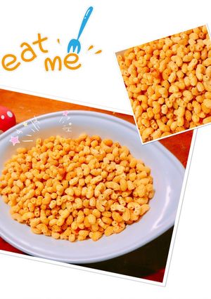 Hình của món Hot summer(Nui chiên cay bơ tỏi).