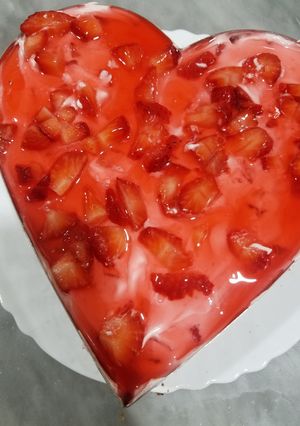 صورة لوصفة كيك سهلة او بنينا