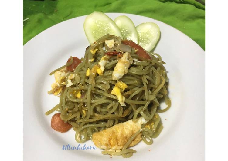 108. Mie Bayam Wijen bikin Kenyang #bekalsekolahpraktis