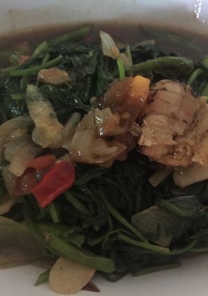 Foto resep Tumis kangkung terasi