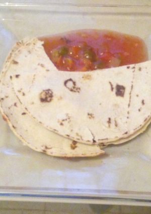 Una foto de Quesadilla de maíz