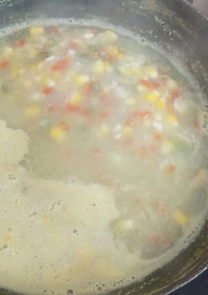 A picture of Sweet Corn Soup.