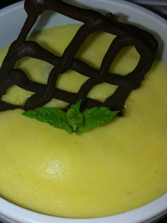 Una foto de Mousse de mango