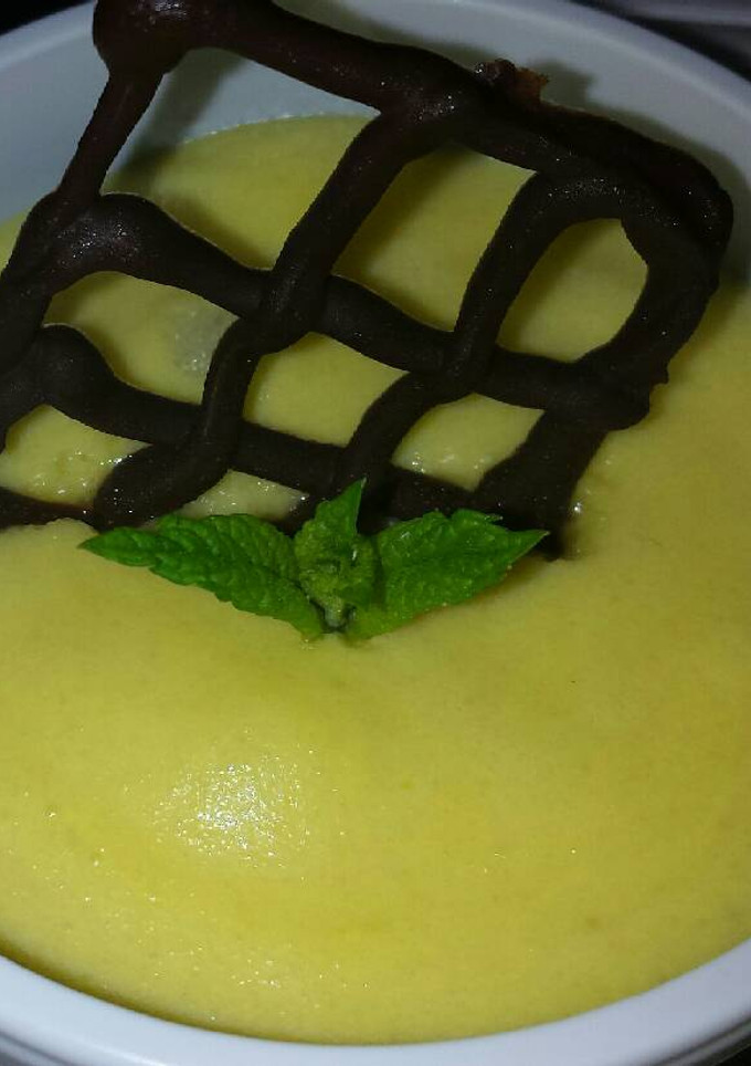 Una foto de Mousse de mango