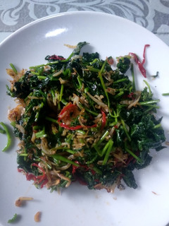 Foto resep Tumis daun pepaya jepang ga pahit