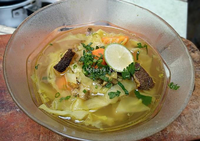 Cara Memasak Resep Soto Babat + Kol