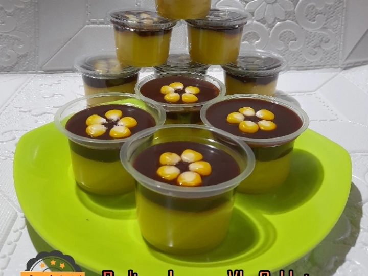 Cara Gampang Membikin Resep Puding Jagung Vla Coklat yang Lezat Sekali Anti Ribet, Menggugah Selera