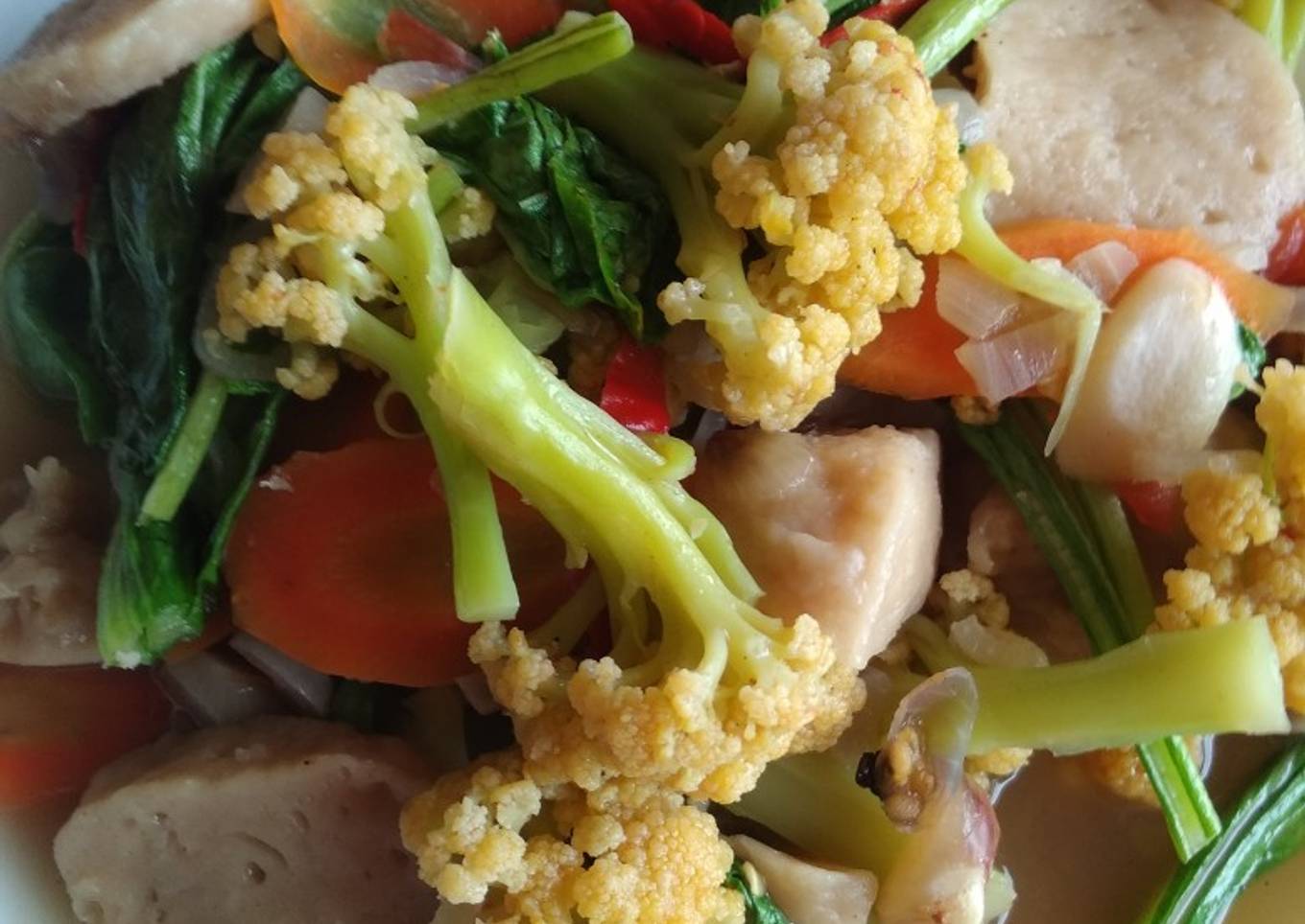 Oseng Sayuran sop-sopan