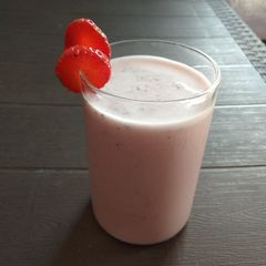 A picture of Strawberry milkshake.