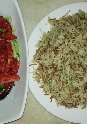 صورة لوصفة رز بالكمون