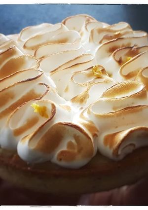 Une photo de Tarte au citron meringuée