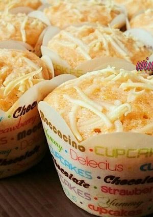 Foto resep Pumpkin Cupcakes (labu kuning)