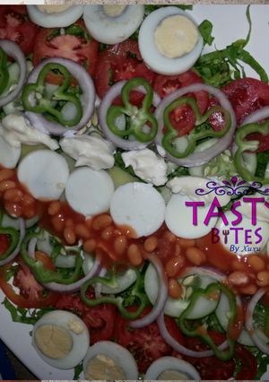 A picture of Veggies salad.