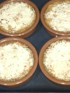 Una foto de Gratinado de dos purés
