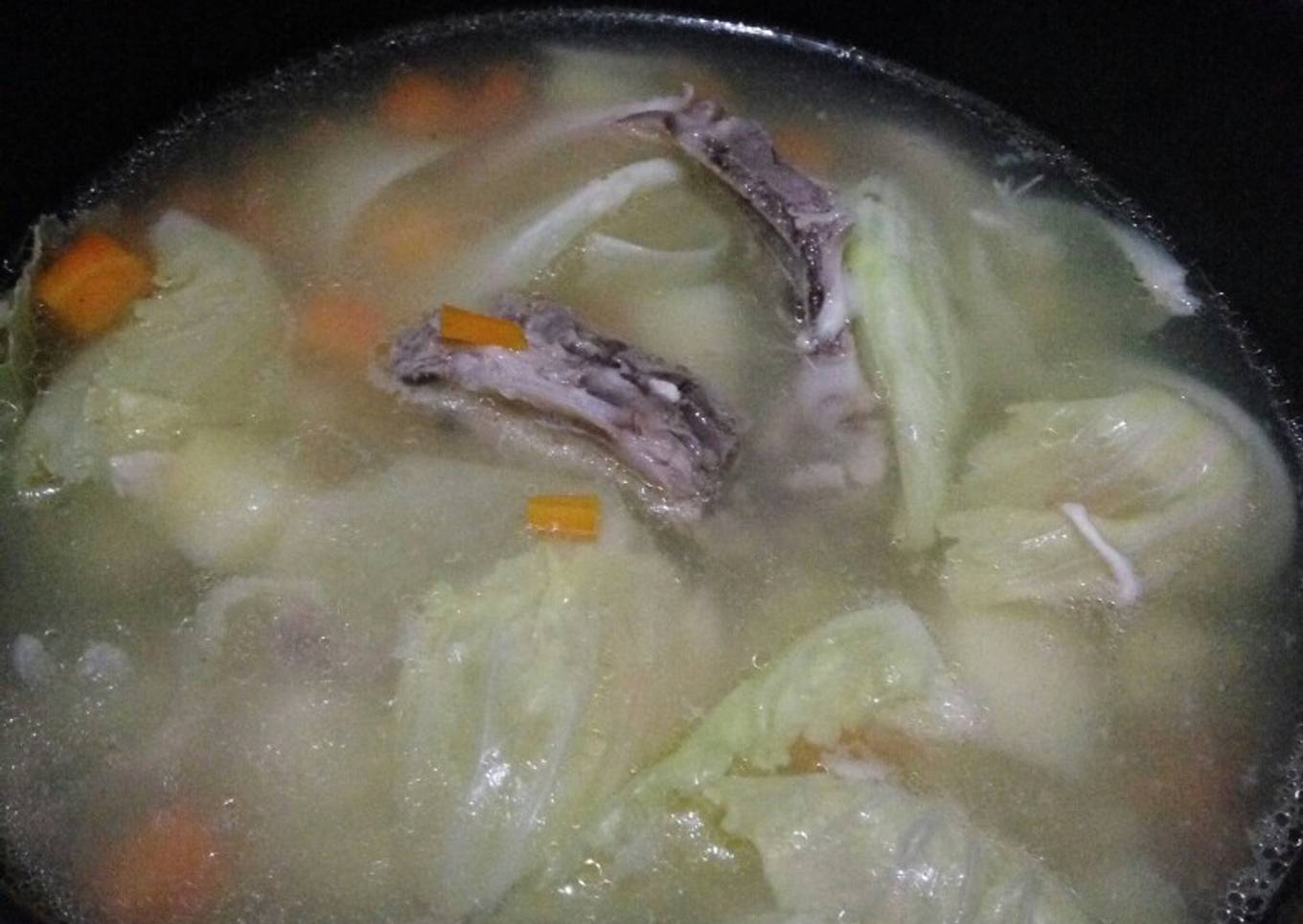 Sop ayam magic jar