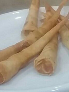 Una foto de 43. Gambas con pasta brisa (2 recetas)