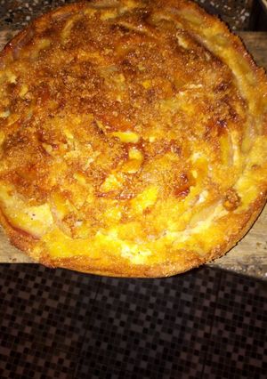 Una foto de Torta de manzana