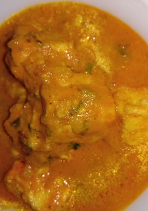 A picture of Paneer gravy.