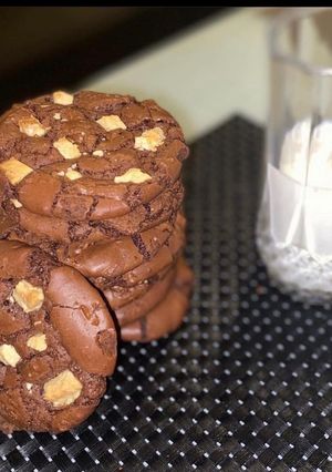 Une photo de Cookies tout chocolat