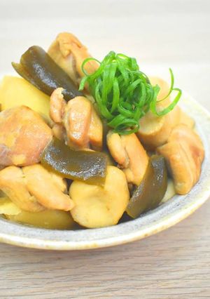 剝皮辣椒味噌燉雞 的食譜成品照片