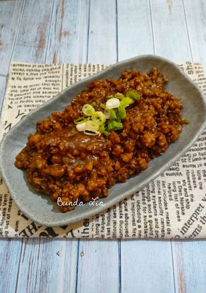 Foto resep Ayam Kecap Cincang (Isian Bakpao/Roti)