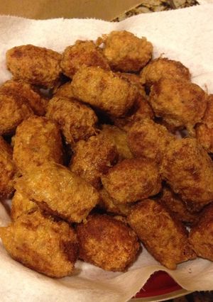 Una foto de Croquetas de pollo de ayer