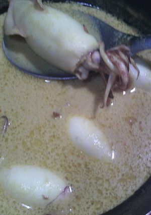 Foto resep Cumi Gendut / Cumi isi telur