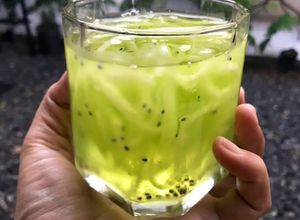 Foto resep Es melon serut sederhana