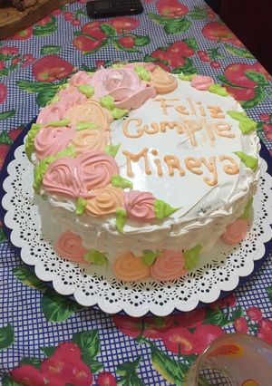 Una foto de Torta de cumpleaños