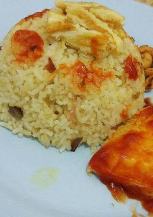 Foto resep Nasi goreng bawang
