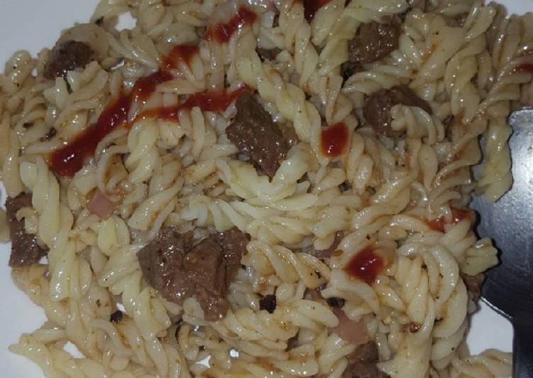 Simple beef macroni