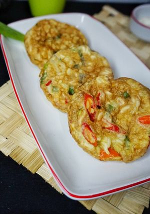 Foto resep Dogmi (endog pake mie/telur pake mie)