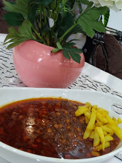 عکسی از دستور خورشت قیمه با چرخکرده