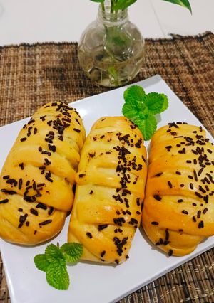 Foto resep Roti Pisang Coklat